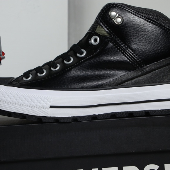 Converse Black Leather All Star Insulation Boots - Picture 7 of 7